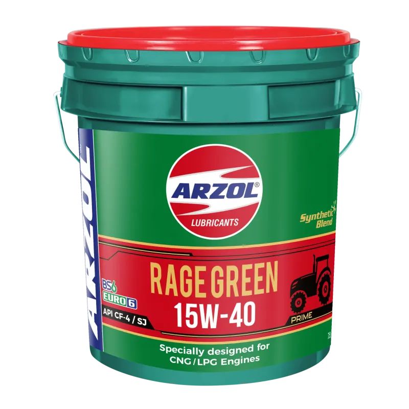 Arabian Petroleum Limited Arzol Rage Green CNG 15W40 - photo 1 of 1