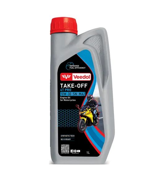 Veedol TAKE-OFF 4T PRO 10W-30 SN/MA2 - photo 1 of 1
