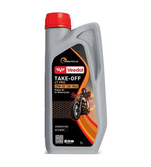 Veedol TAKE-OFF 4T PRO 20W-50 SN/MA2 - photo 1 of 1