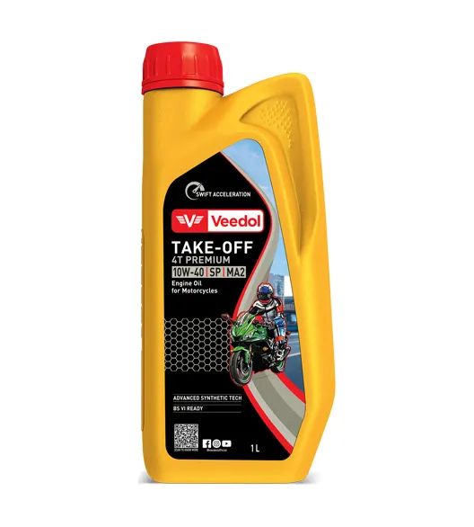 Veedol TAKE-OFF 4T PREMIUM 10W-40 SP/MA2 - photo 1 of 1