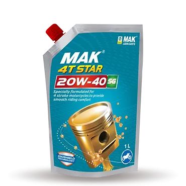 MAK 4T Star 20W-40 - ऑयल और लुब्रिकेंट्स in राजकोट