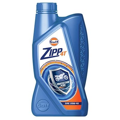 Gulf Zipp 4T 20W-40 - Oils & Lubricants in Rajkot