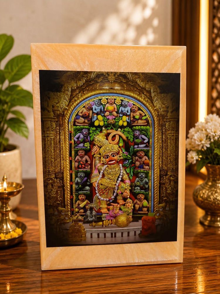 Custom Photo Resin Block Frame — 5x6 - Resin Art in Ahmedabad