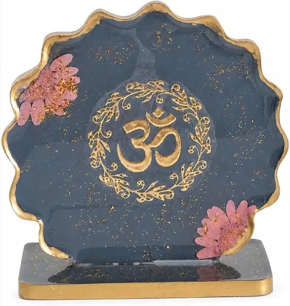 Om Symbol Standing Plaque — Bulk - રેઝિન આર્ટ in અમદાવાદ