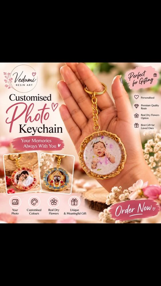 Resin Keychain — Bulk & Corporate - Resin Art in Ahmedabad